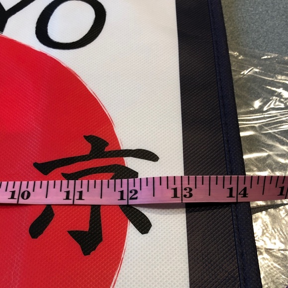 Tokyo Japan Tote Bag with Lucky Cat Design - Picture 5 of 10